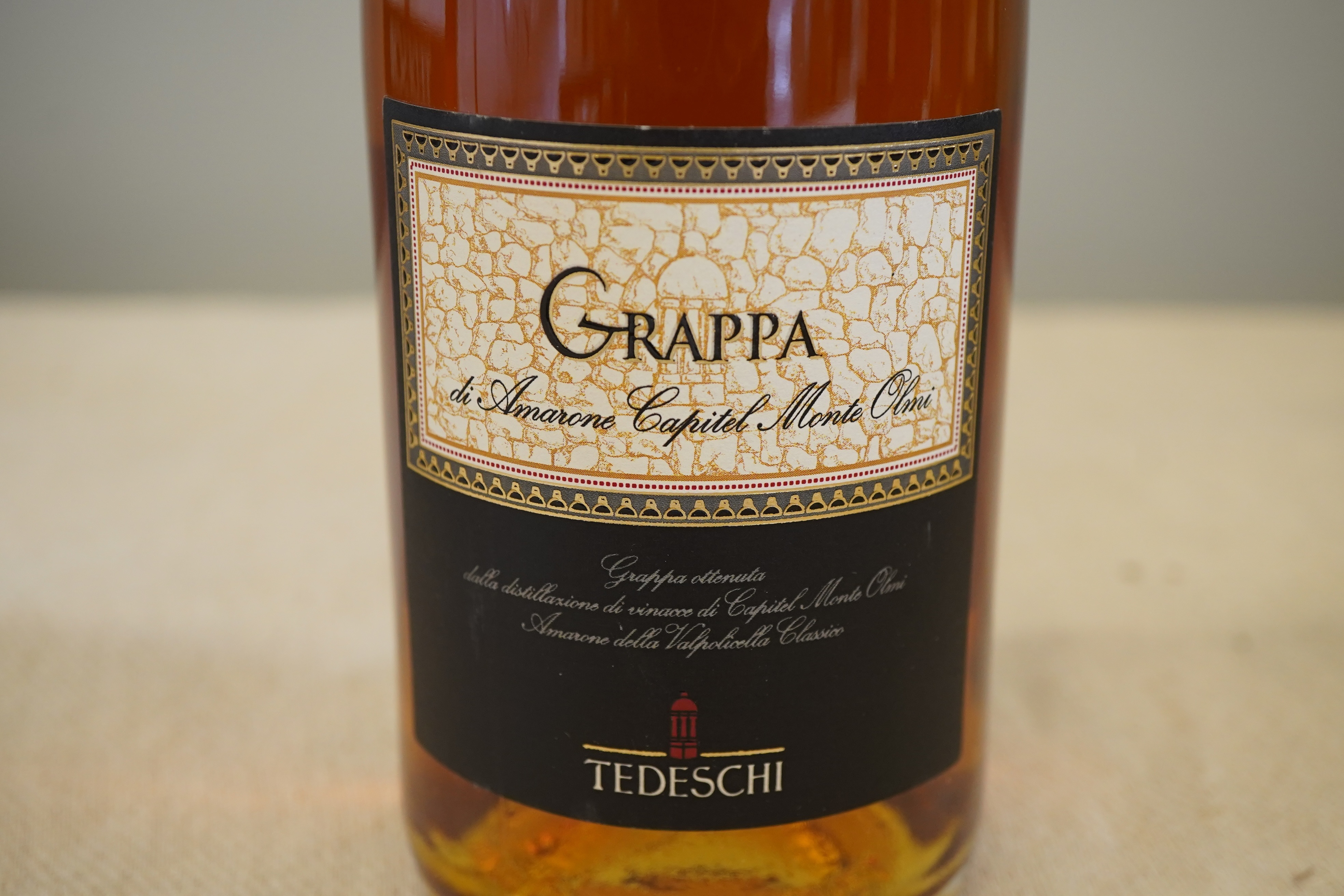 Grappa: Tedeschi, Grappa di Amarone Capitel Monte Olmi, NV